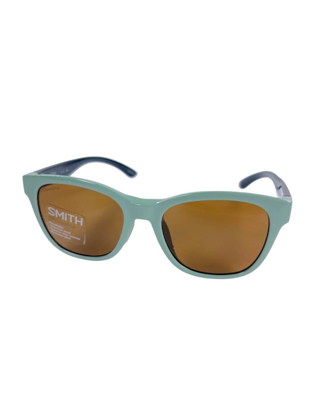 Smith Optics Caper Womens Cateye Sunglasses ChromaPop Polarized Brown Saltwater